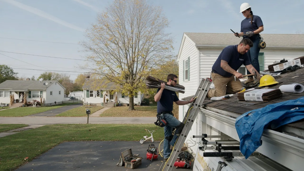 Local Roofing Contractors in Caldwell, KS near me